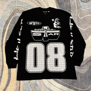 Hellstar Path to Paradise 08 Black Longsleeve Shirt Men’s Size Medium or Large